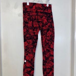 Lulu Lemon Fast and Free Crop Leggings